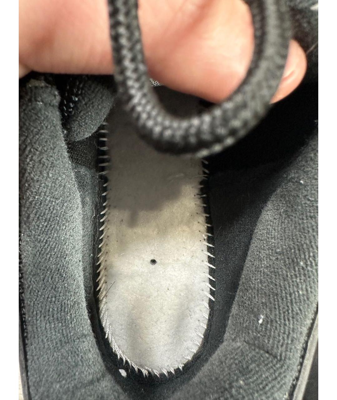 NIKE Черные низкие кроссовки / кеды, фото 4