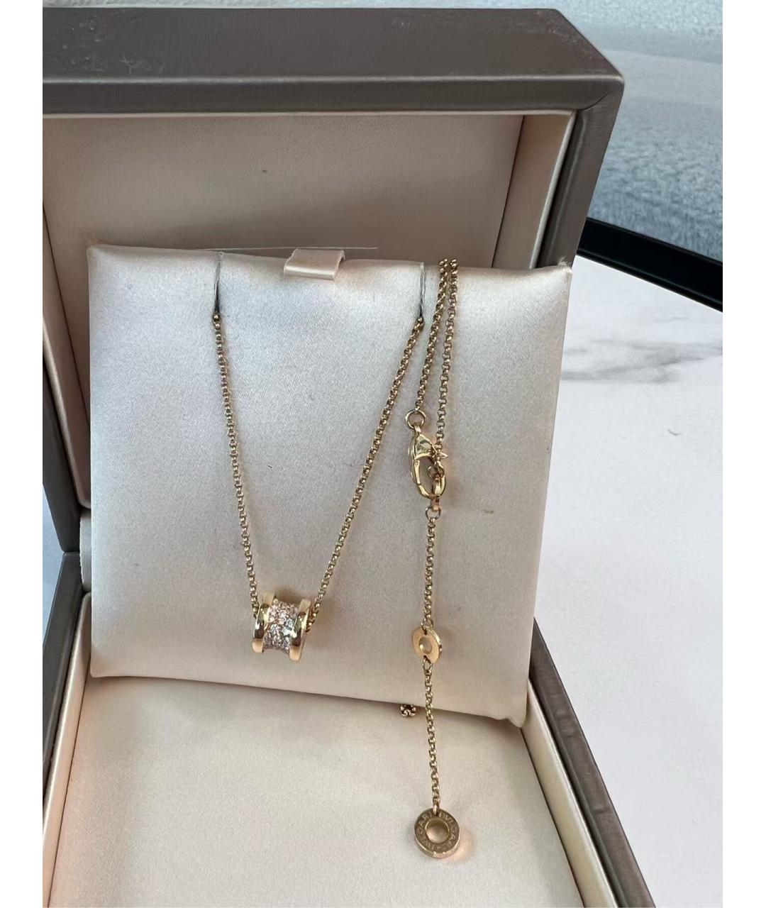 BVLGARI Золотое колье из розового золота, фото 2