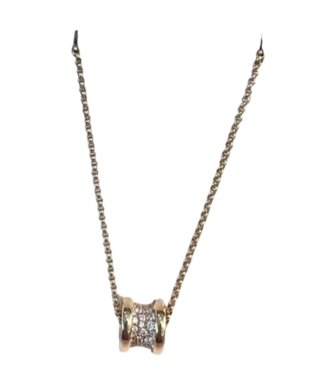 BVLGARI Золотое колье из розового золота, фото 1