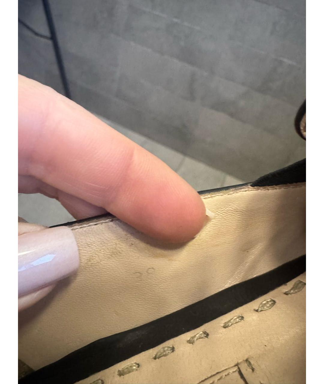 MIU MIU Черные кожаные лоферы, фото 5