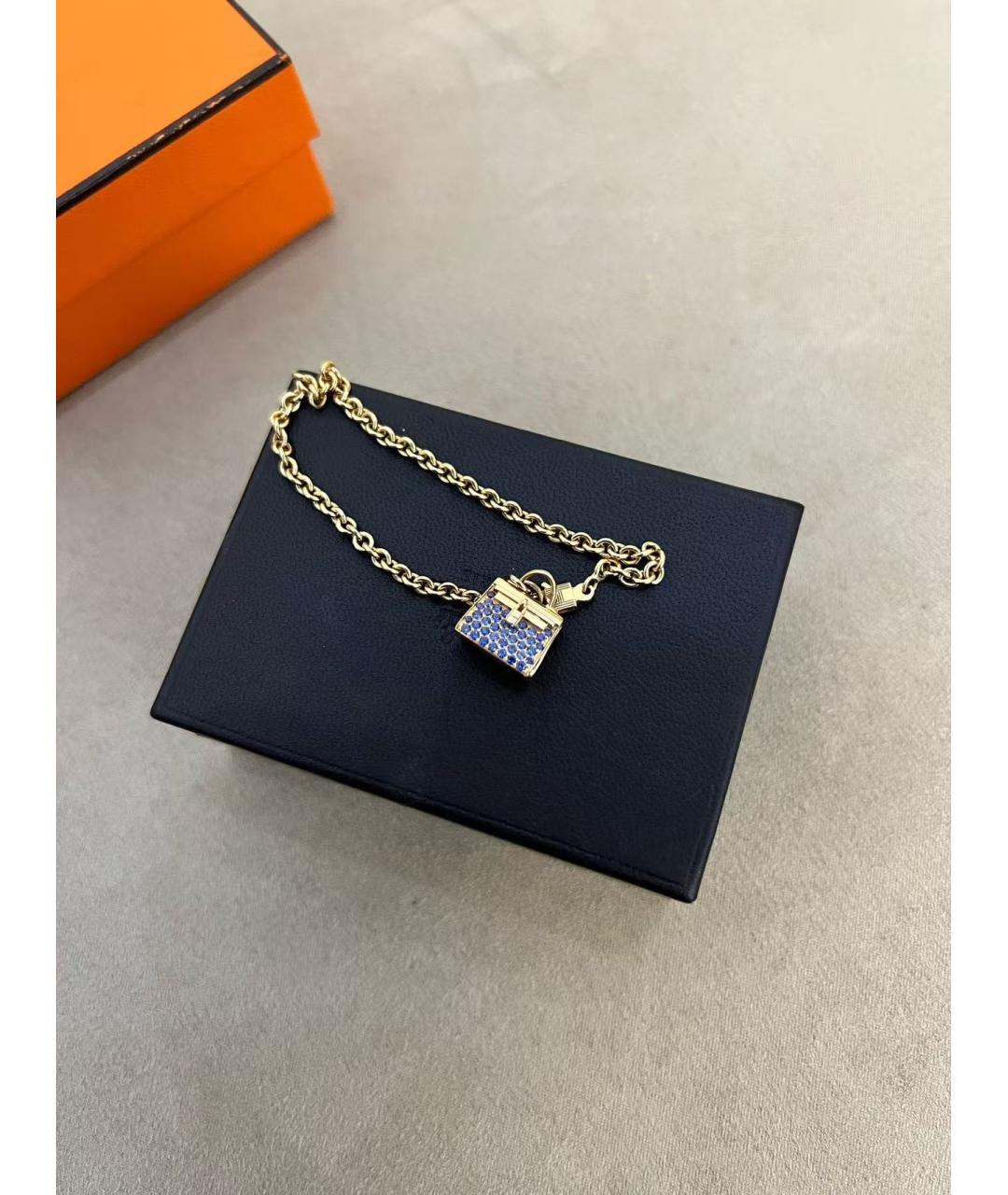 HERMES Золотой браслет из розового золота, фото 5