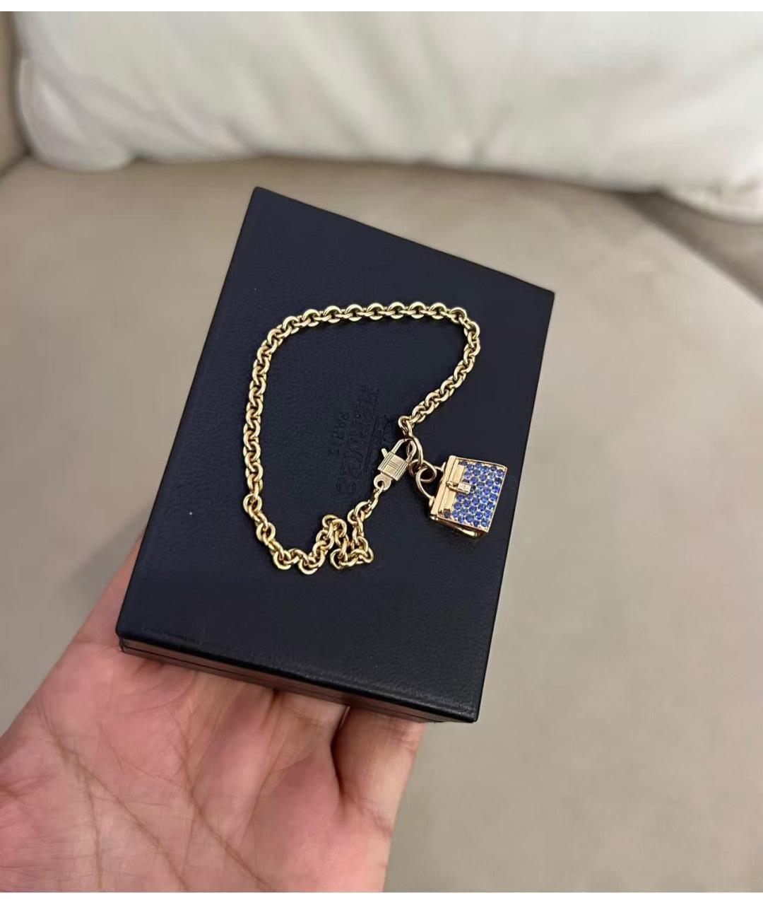 HERMES Золотой браслет из розового золота, фото 6