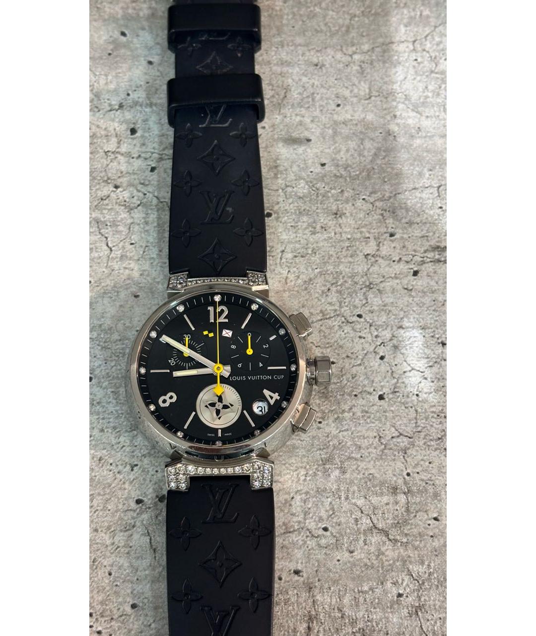 LOUIS VUITTON Серебряные часы, фото 9