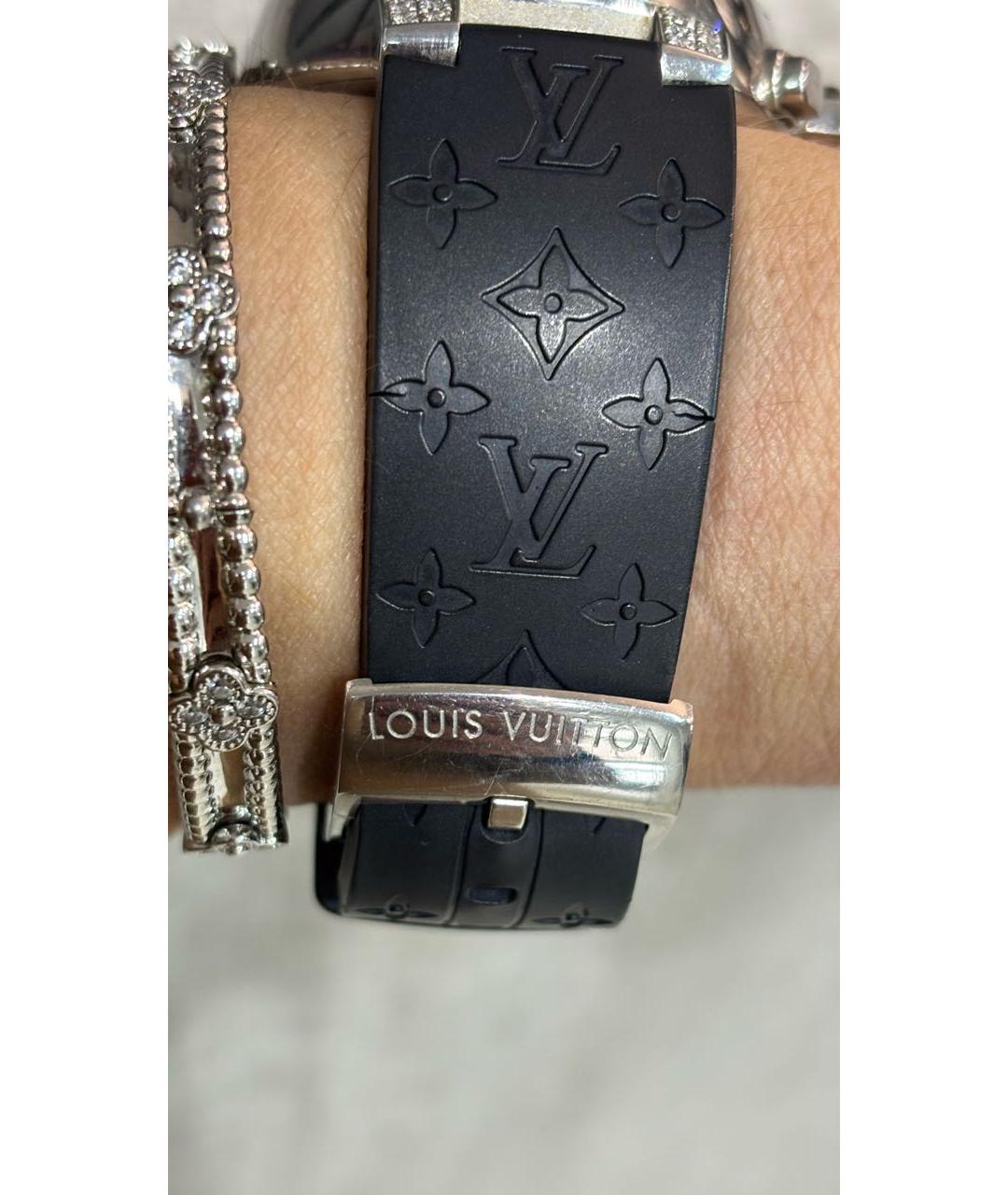 LOUIS VUITTON Серебряные часы, фото 7