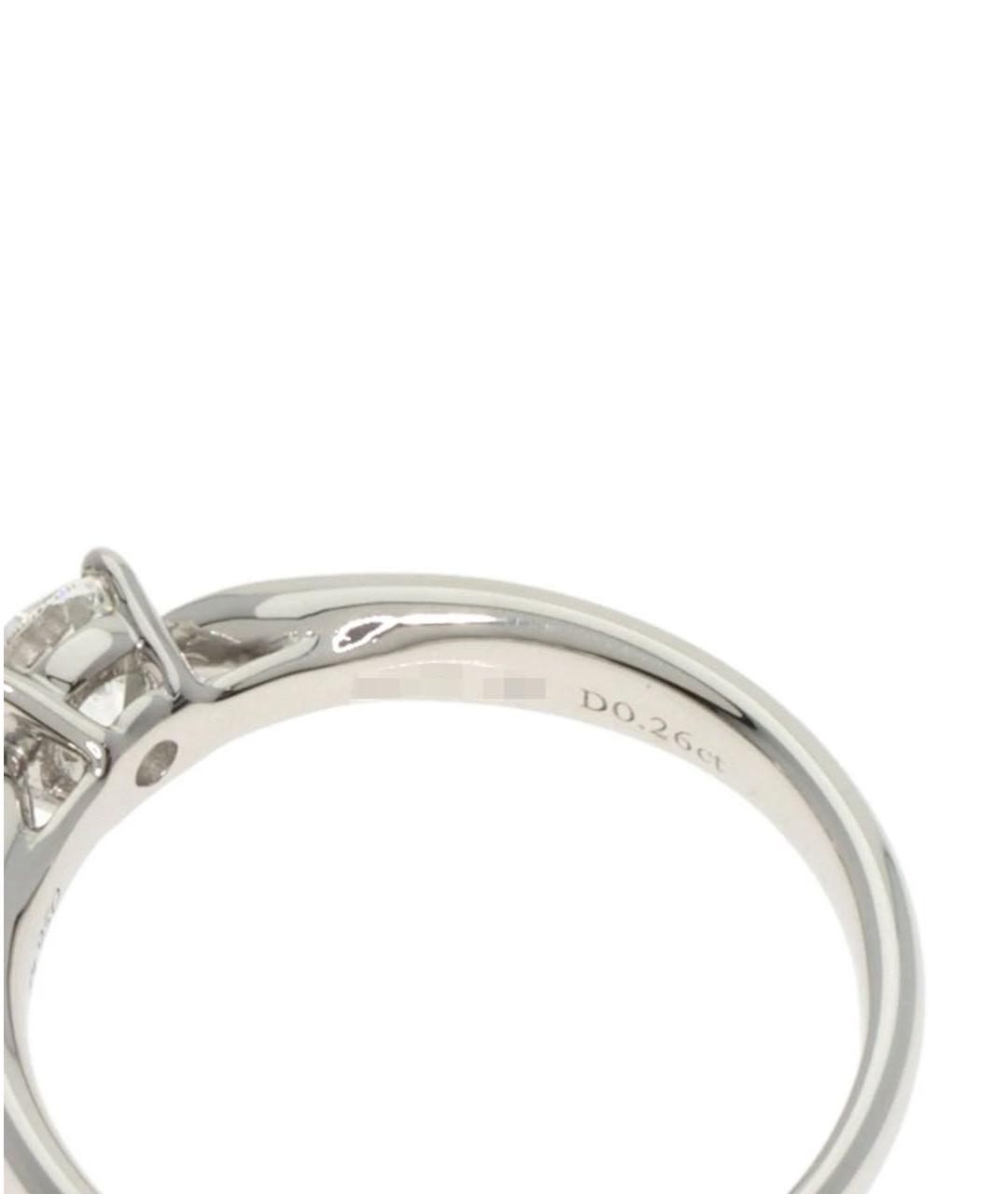 TIFFANY&CO Белое платиновое кольцо, фото 2