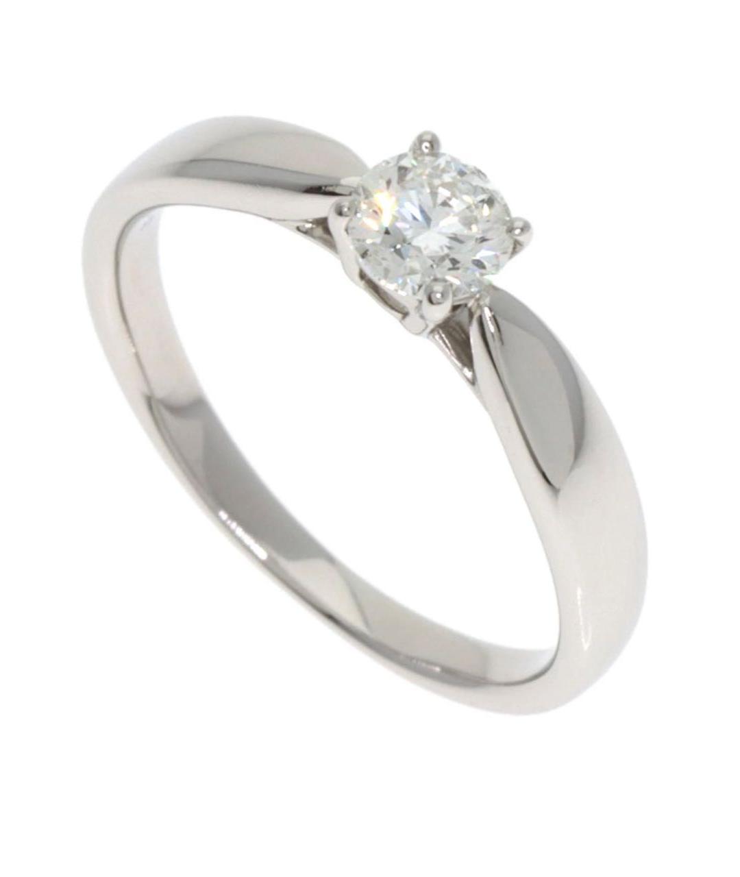 TIFFANY&CO Белое платиновое кольцо, фото 1