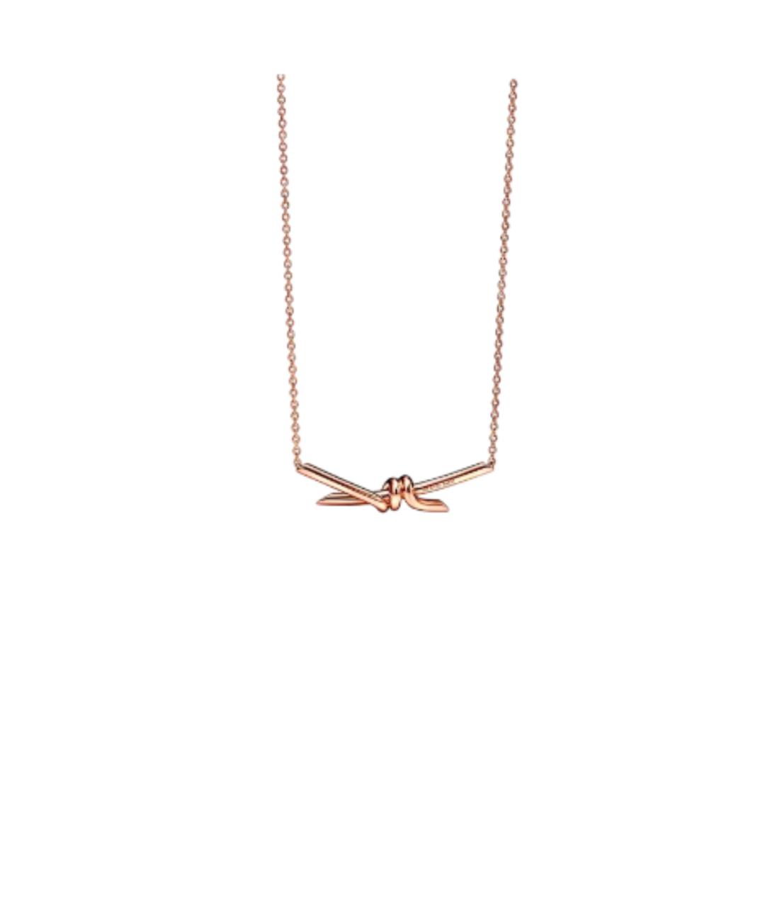 TIFFANY&CO Золотое колье из розового золота, фото 7