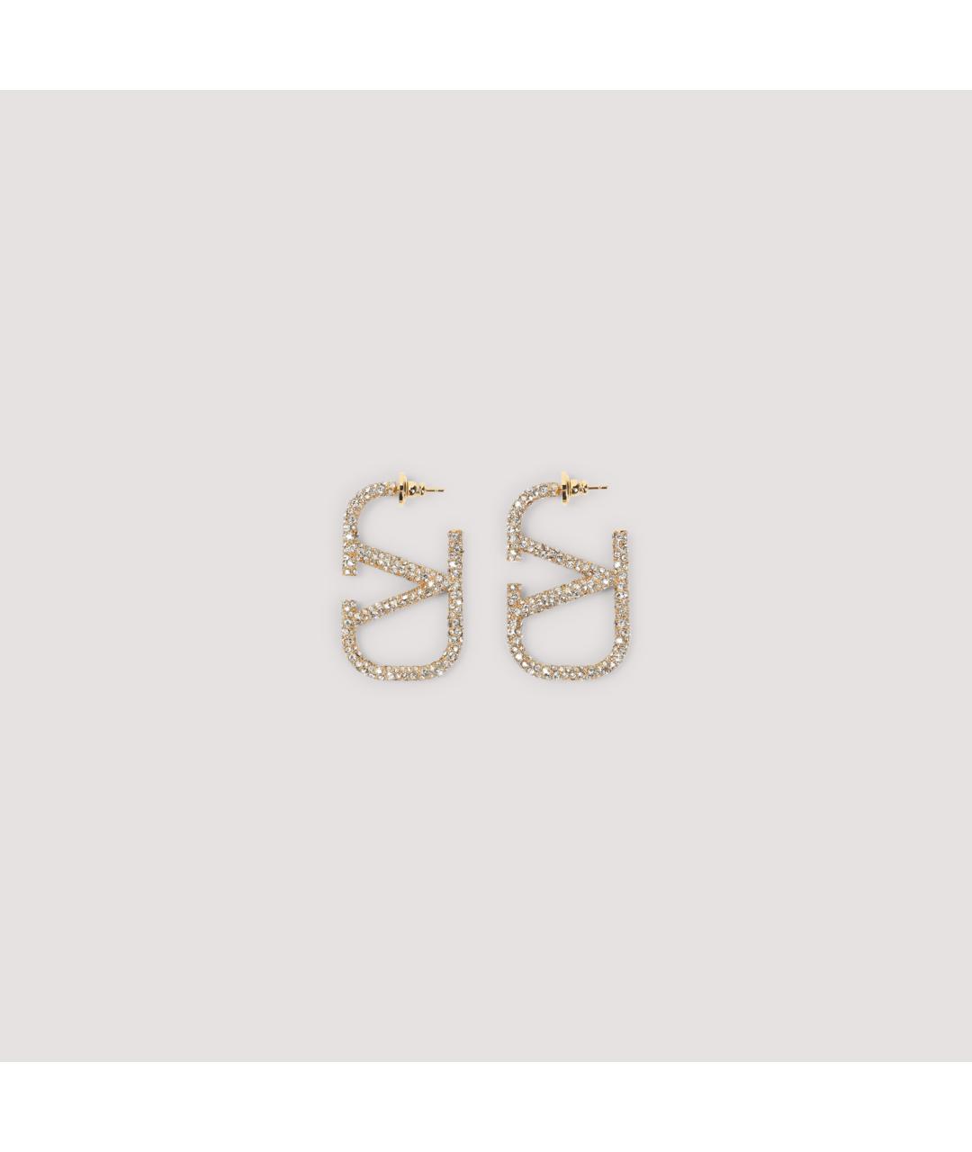 VALENTINO Золотые металлические серьги, фото 3