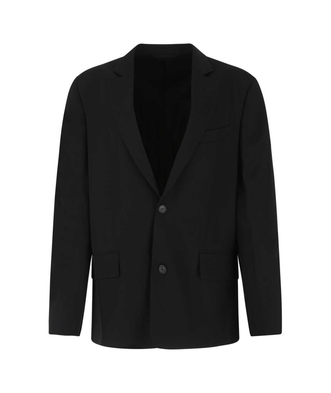 BALENCIAGA Черный вискозный жакет/пиджак, фото 1