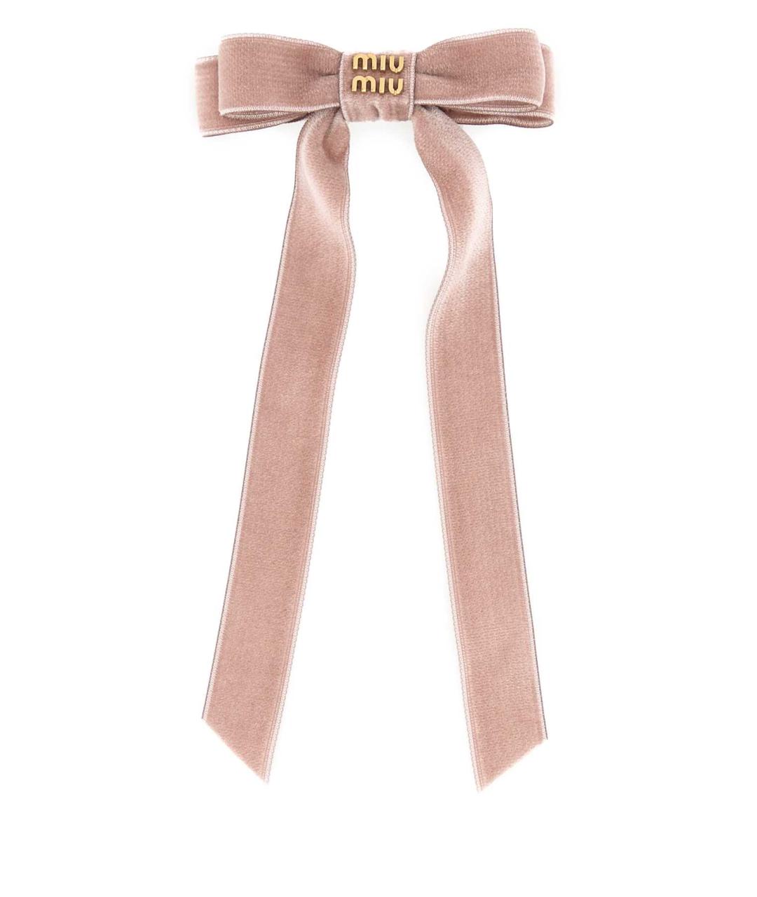 MIU MIU Розовая заколка, фото 1