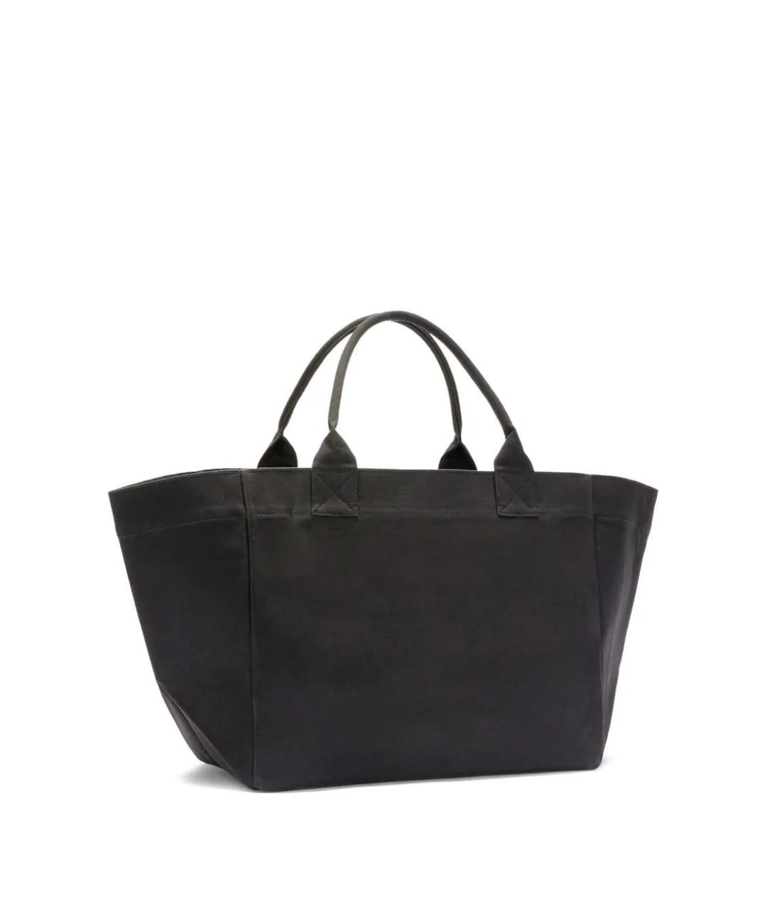 GANNI Черная сумка тоут, фото 3