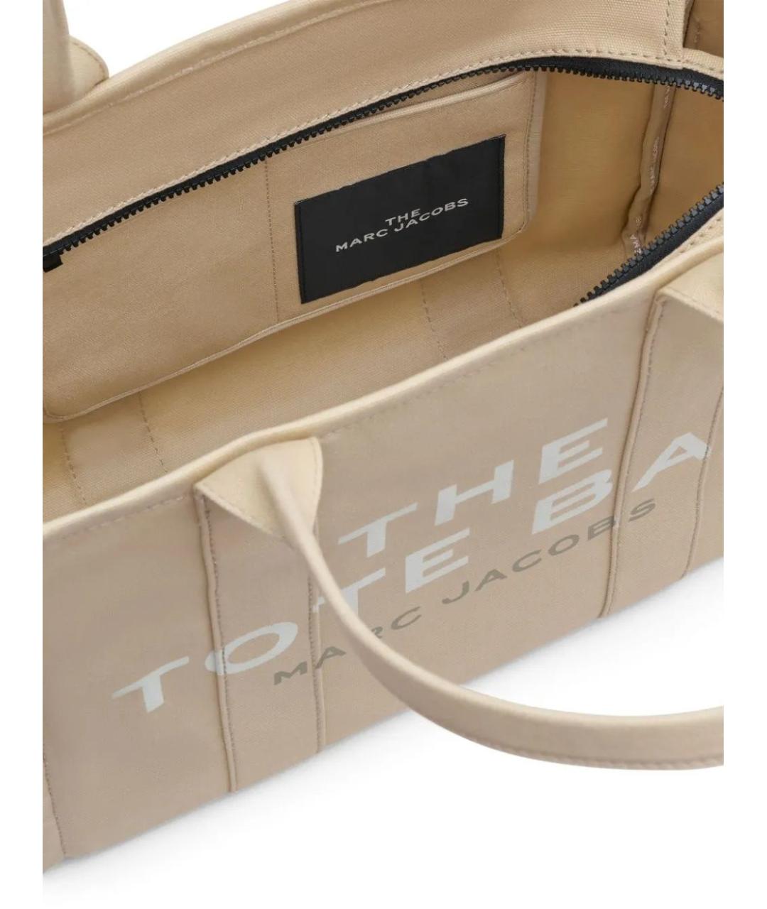 MARC JACOBS Бежевая сумка тоут, фото 4