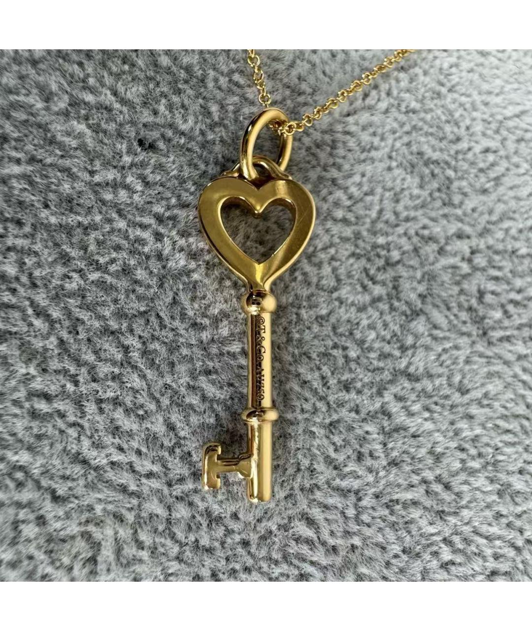 TIFFANY&CO Золотое колье из розового золота, фото 4