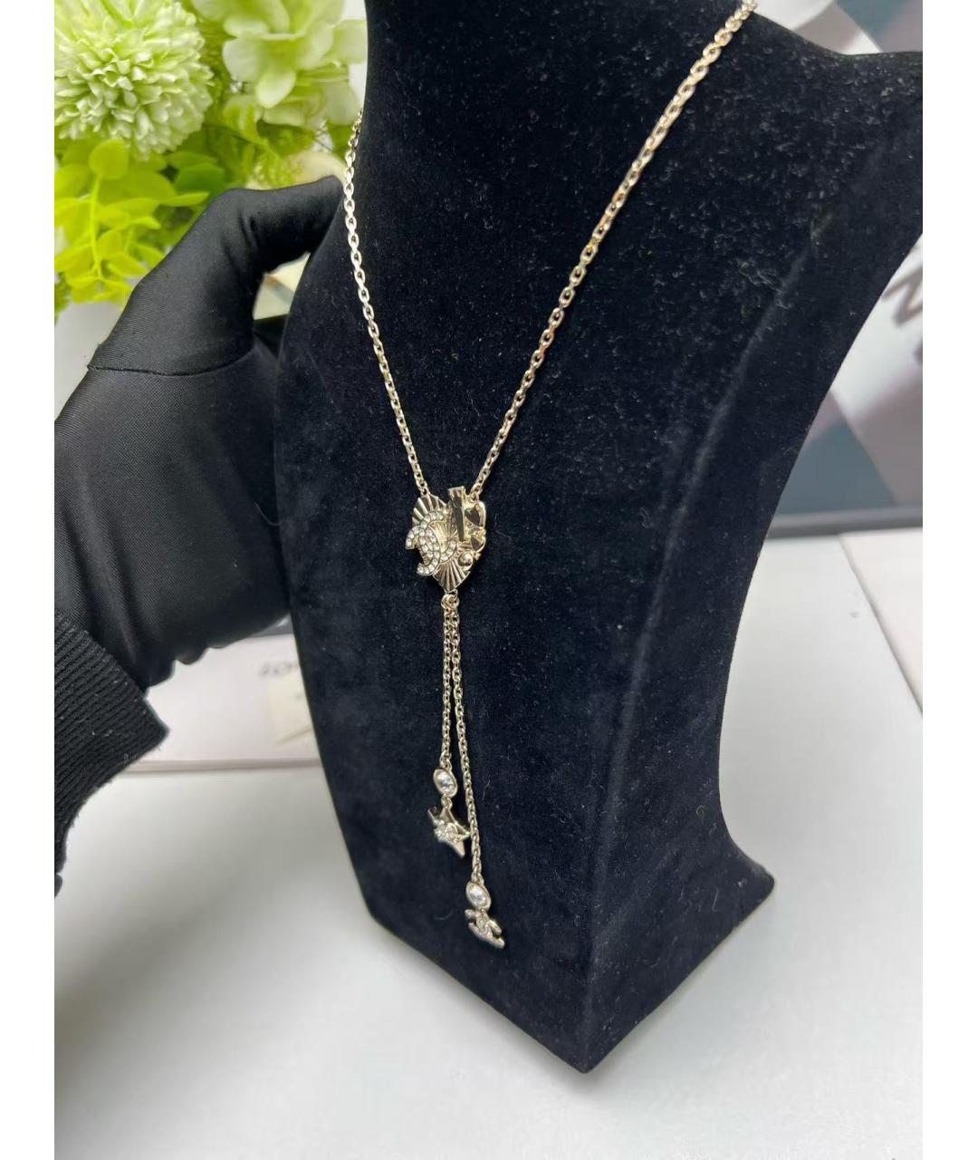 CHANEL Золотое колье, фото 4