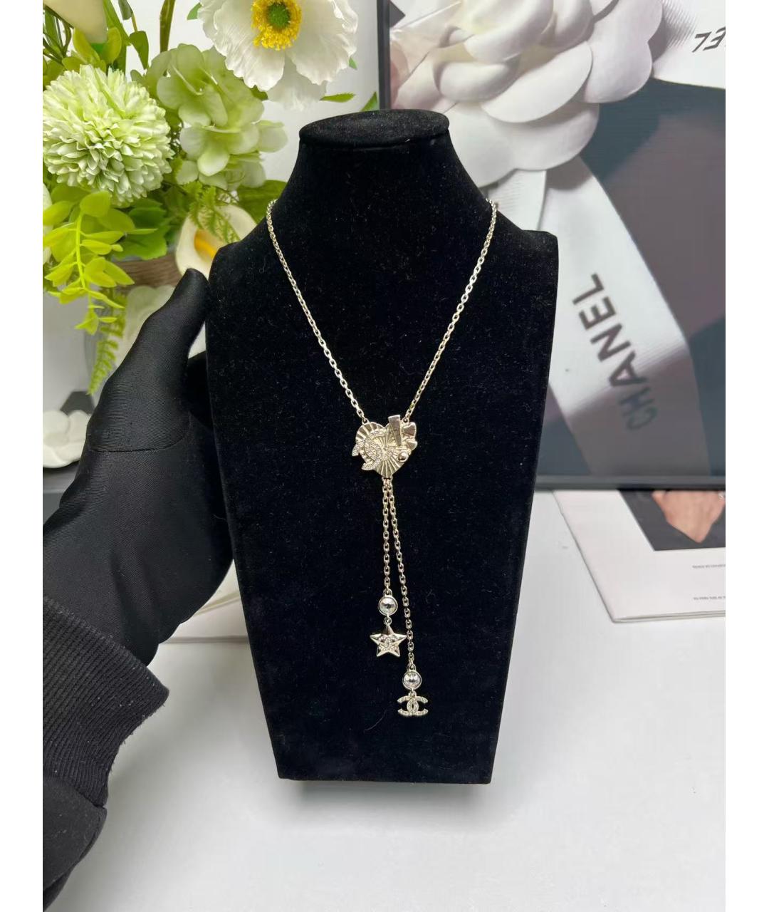 CHANEL Золотое колье, фото 2