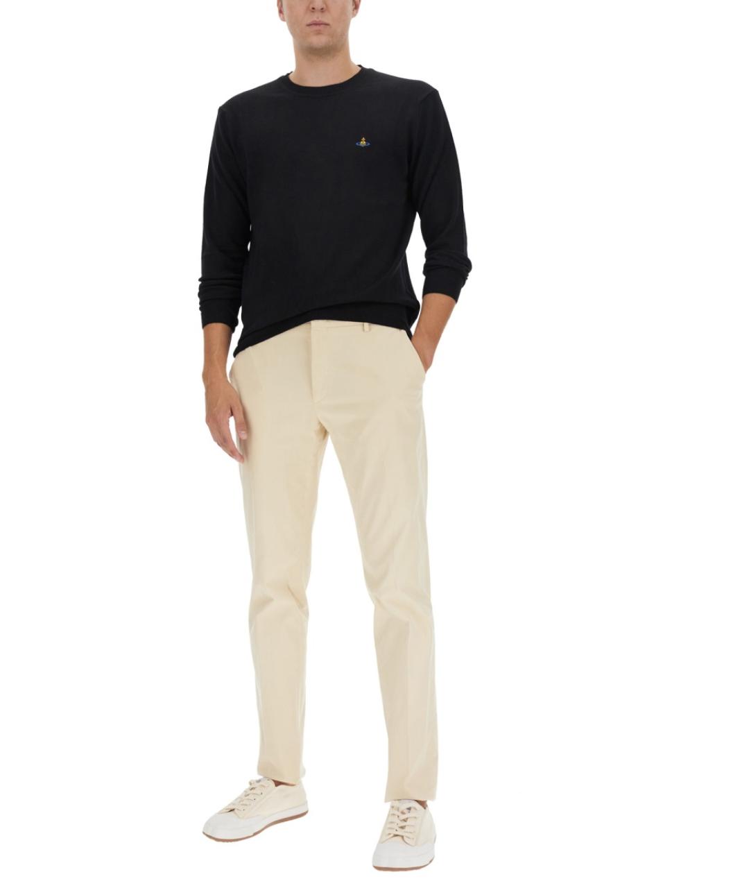 VIVIENNE WESTWOOD Черный шерстяной джемпер / свитер, фото 3