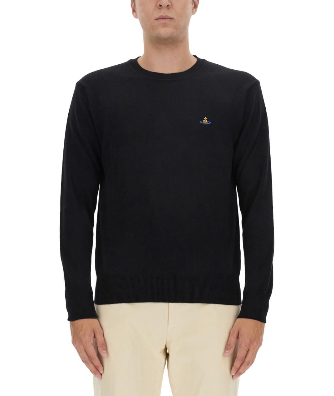 VIVIENNE WESTWOOD Черный шерстяной джемпер / свитер, фото 2