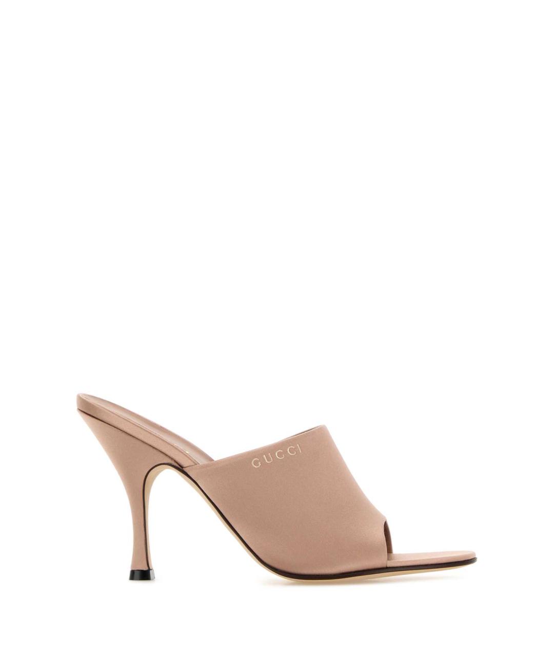 GUCCI Розовые мюли, фото 1