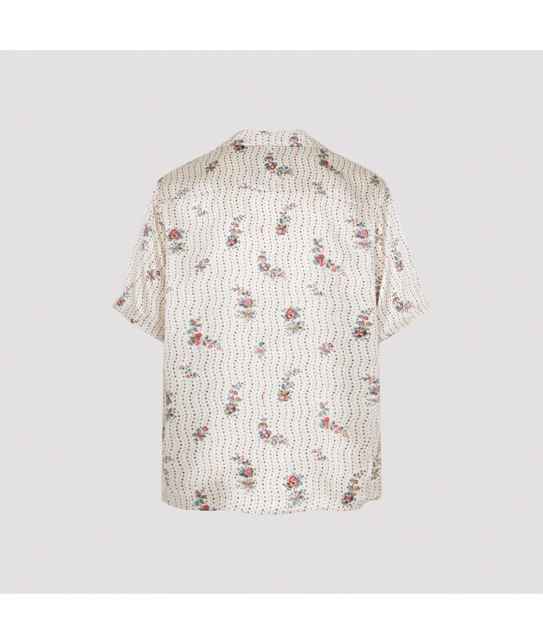 VALENTINO Мульти шелковая кэжуал рубашка, фото 3