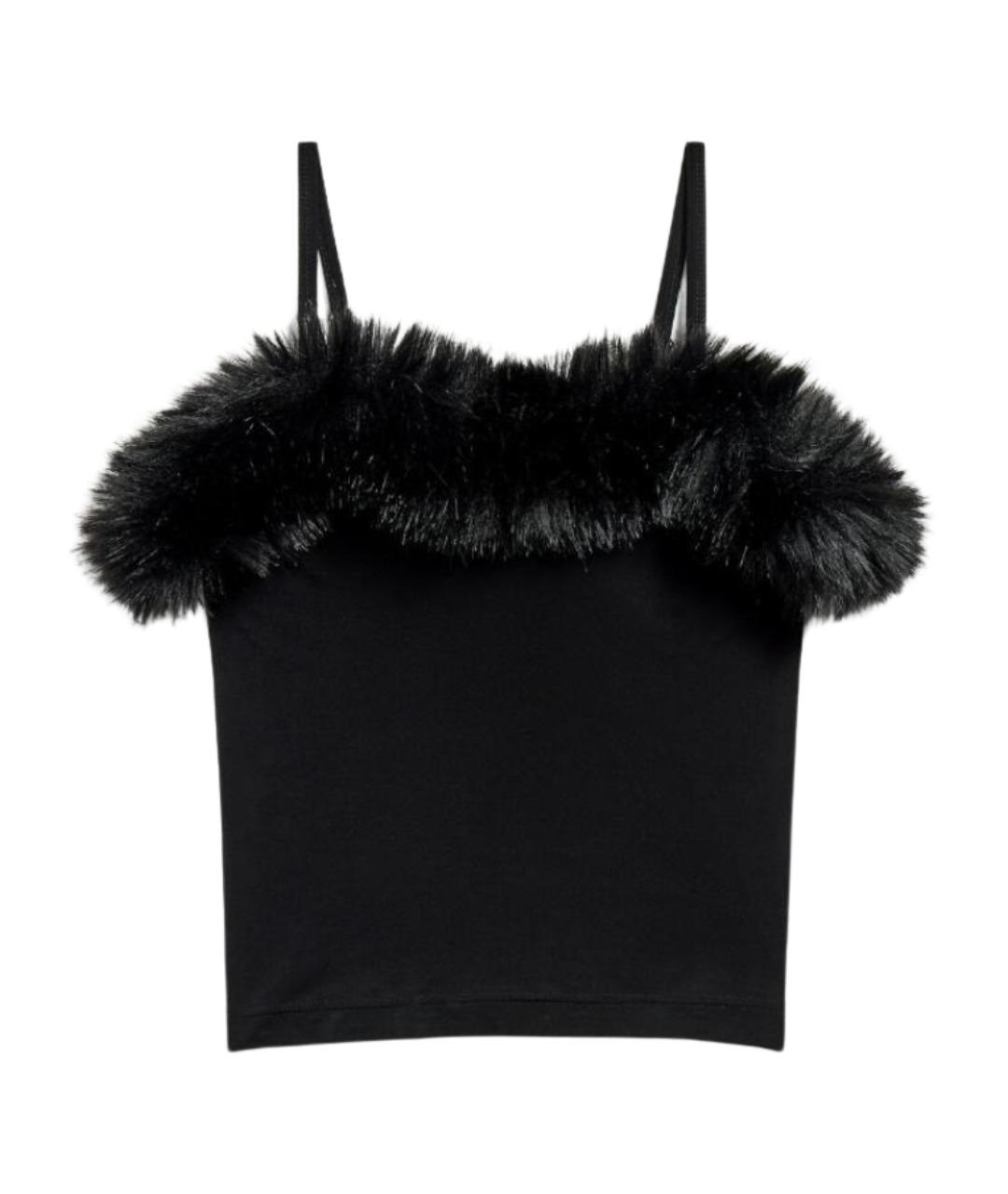 BALENCIAGA Черная полиамидовая блузы, фото 1