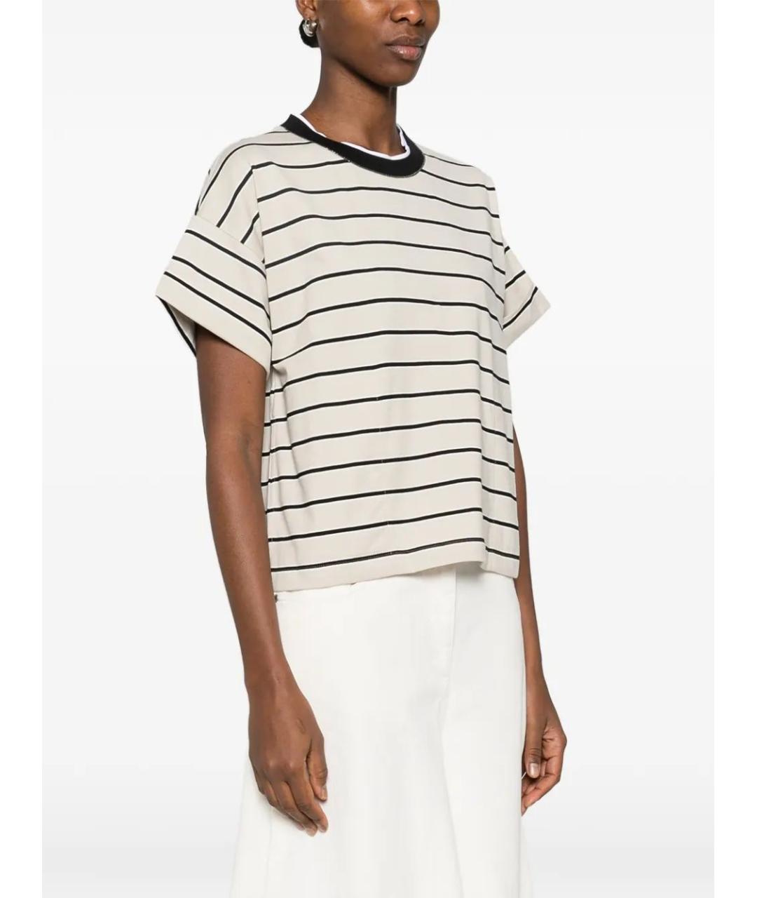 BRUNELLO CUCINELLI Мульти хлопковый джемпер / свитер, фото 3