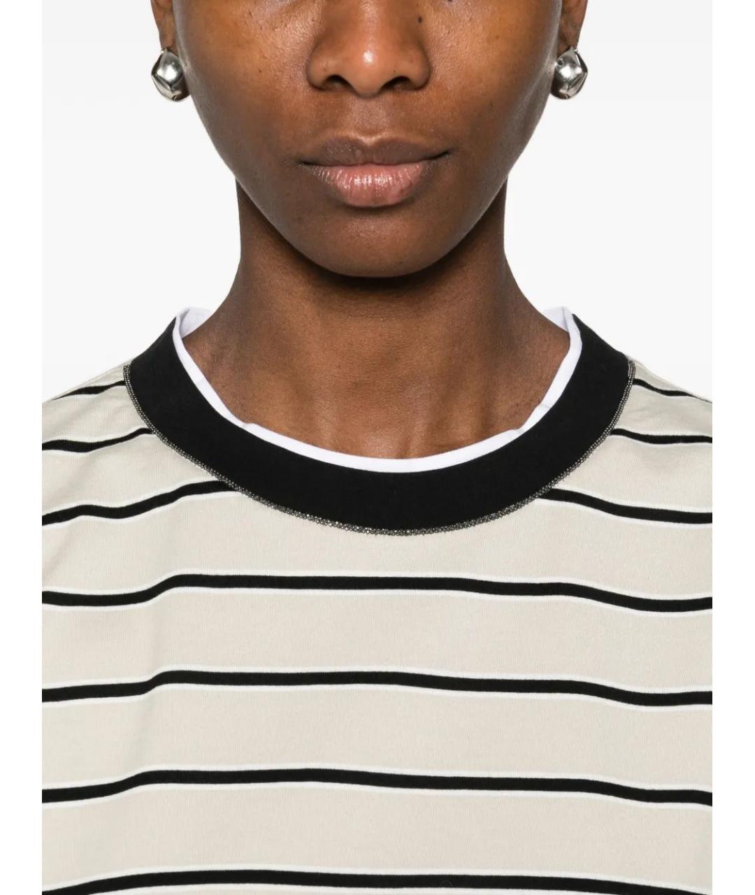 BRUNELLO CUCINELLI Мульти хлопковый джемпер / свитер, фото 5