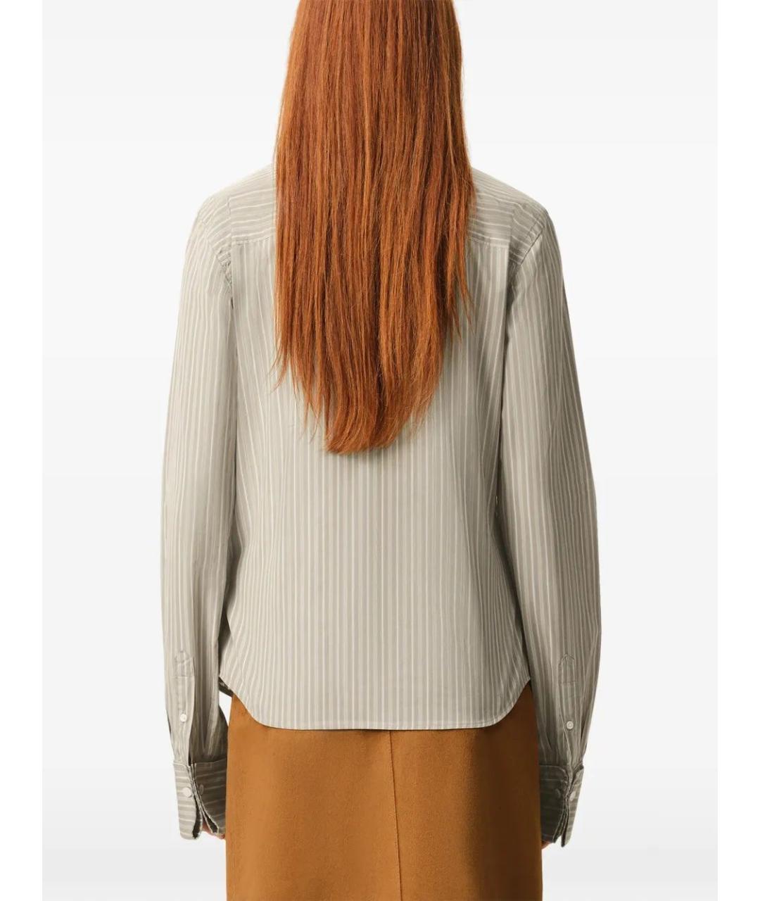 Ami Paris Бежевая хлопковая рубашка, фото 4