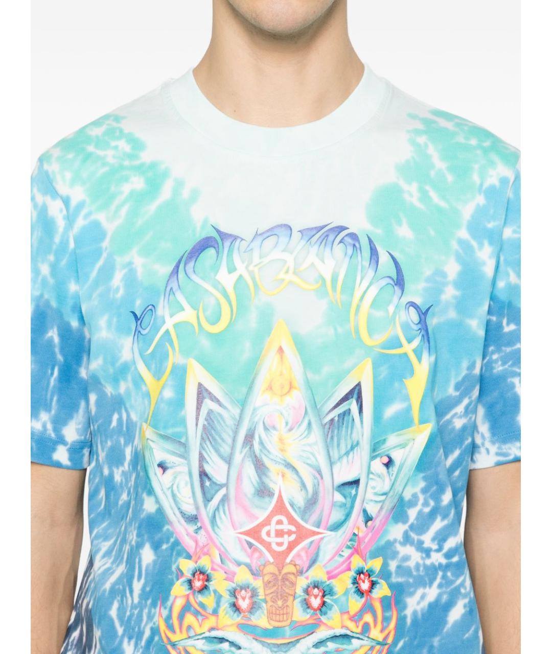 CASABLANCA Мульти хлопковая футболка, фото 5