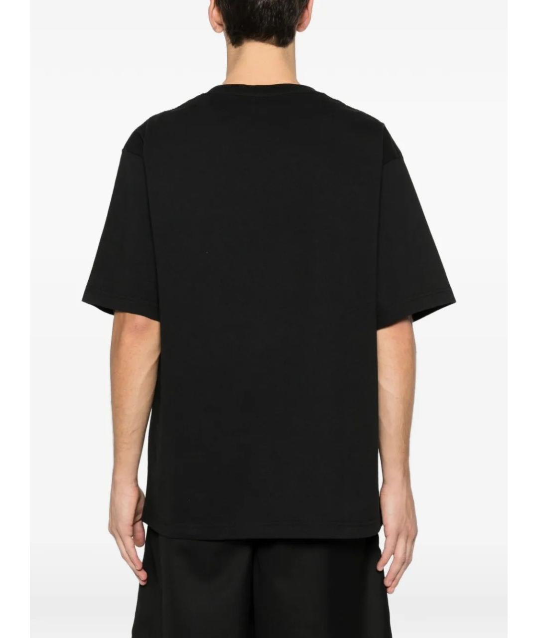 KENZO Черная хлопковая футболка, фото 4