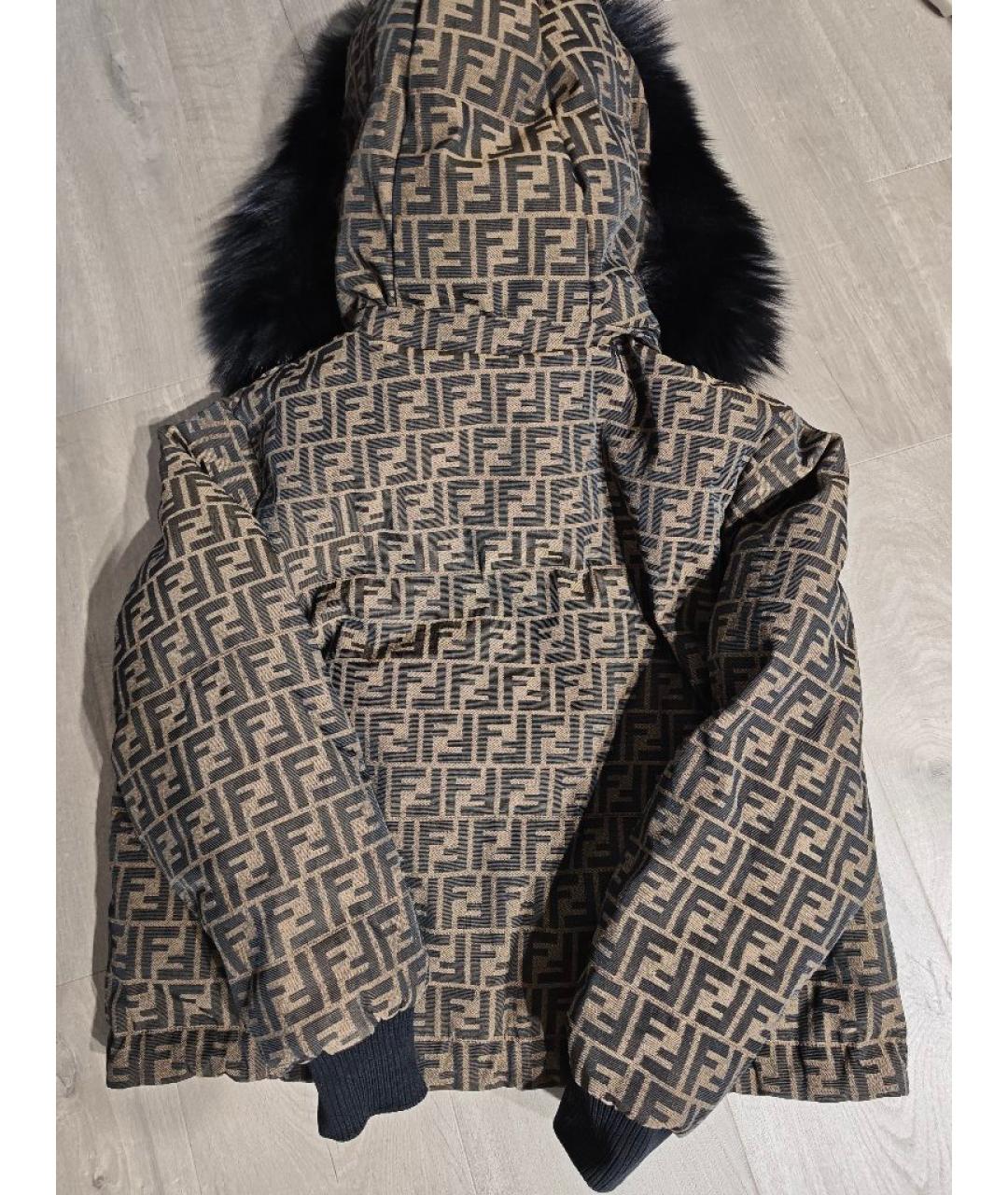 FENDI Коричневый комбинезон, фото 2