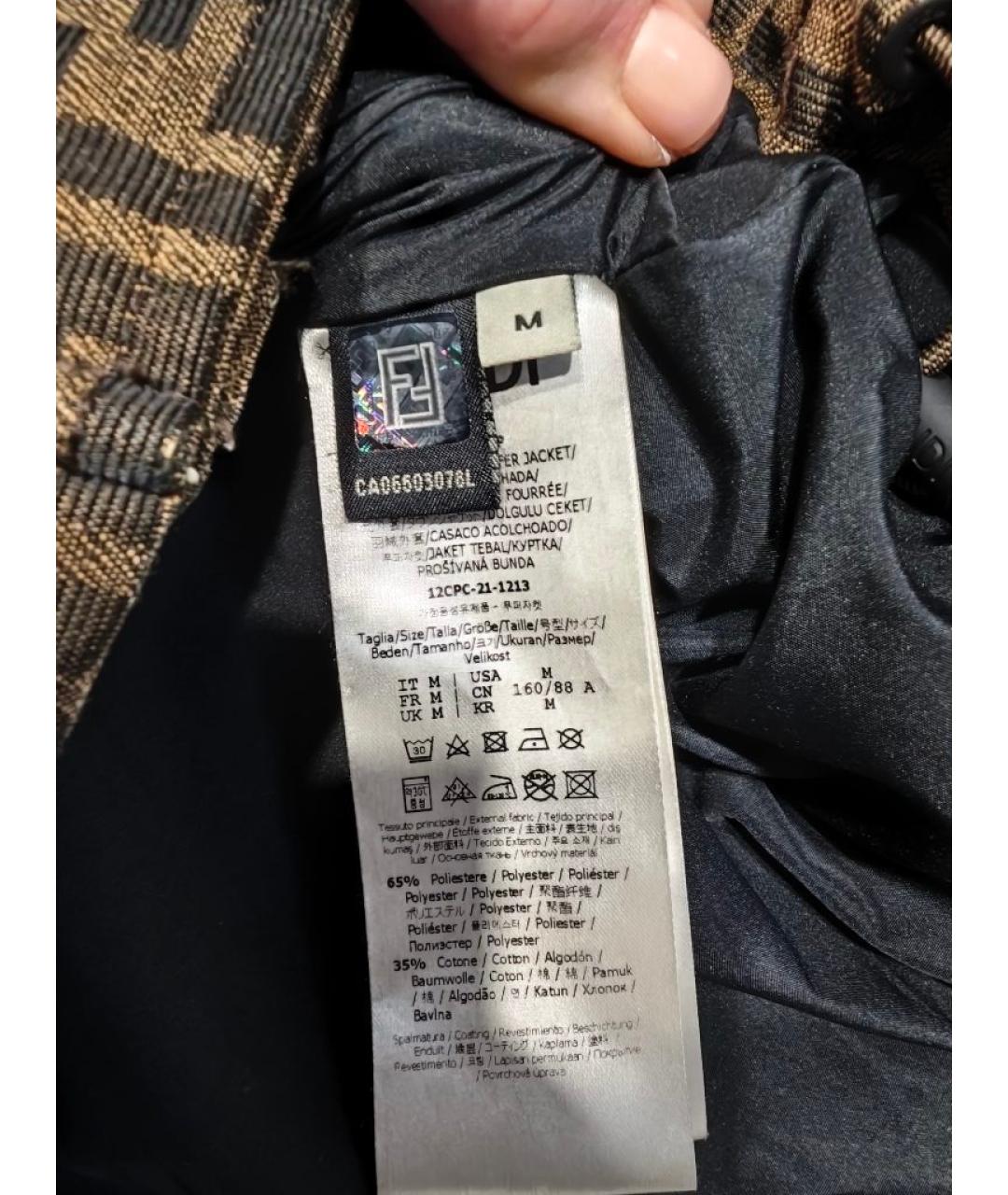 FENDI Коричневый комбинезон, фото 5