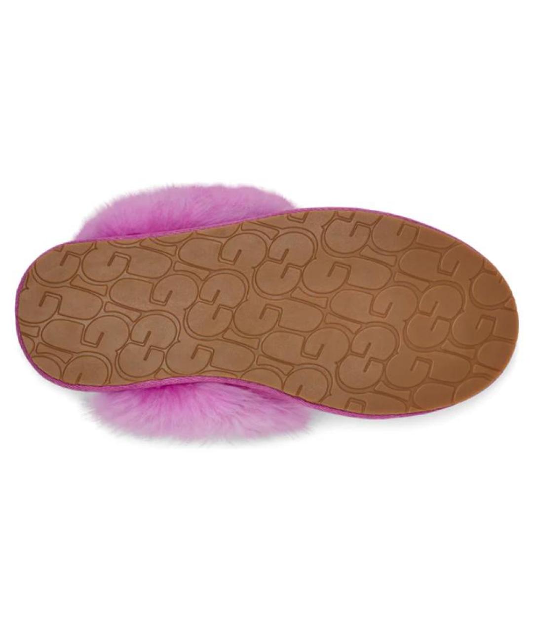 UGG AUSTRALIA Розовые нубуковые мюли, фото 4