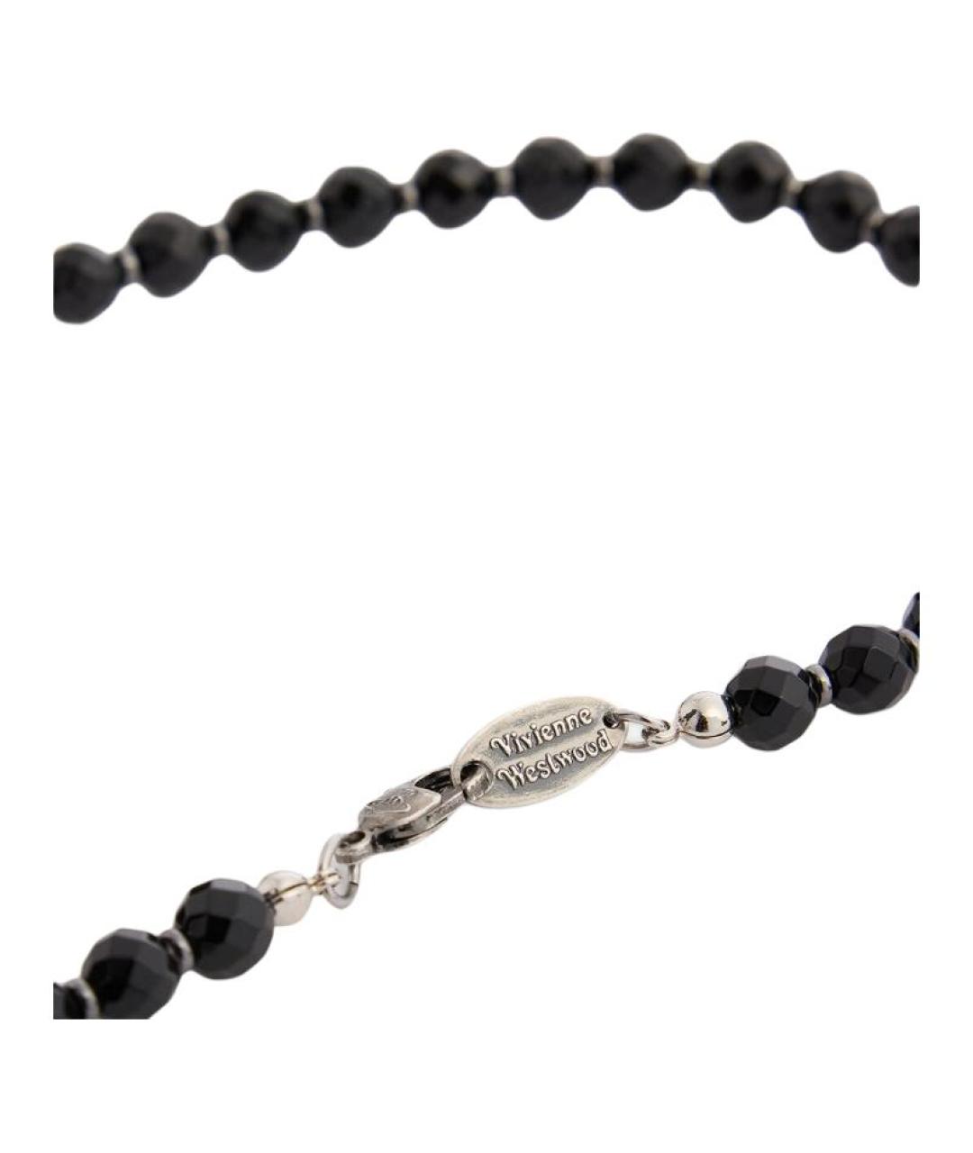 VIVIENNE WESTWOOD Серебряная латунная цепочка/подвеска, фото 3