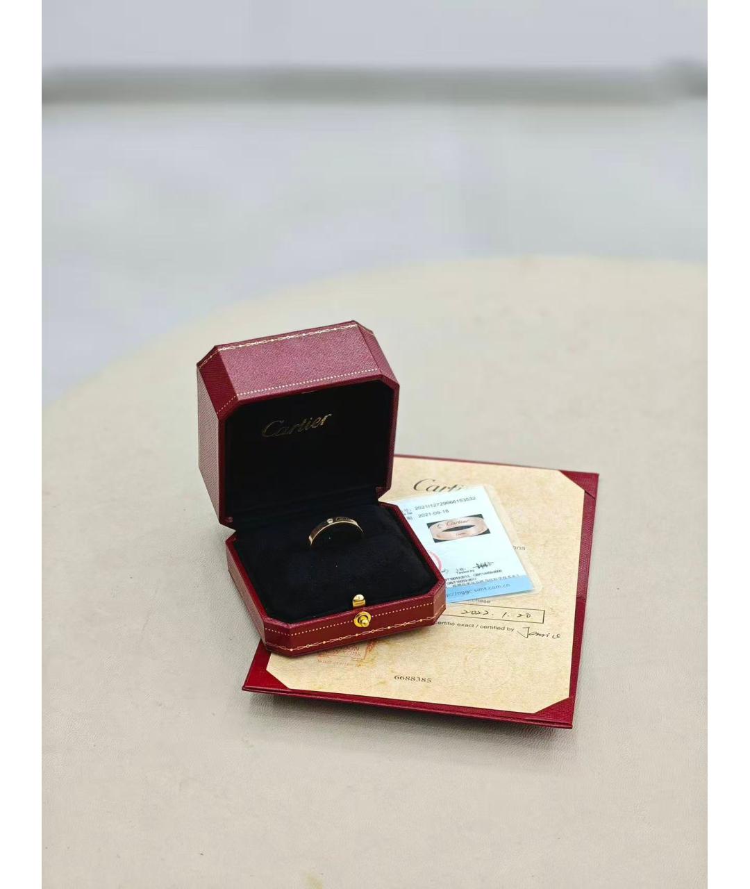 CARTIER Золотое кольцо из розового золота, фото 4