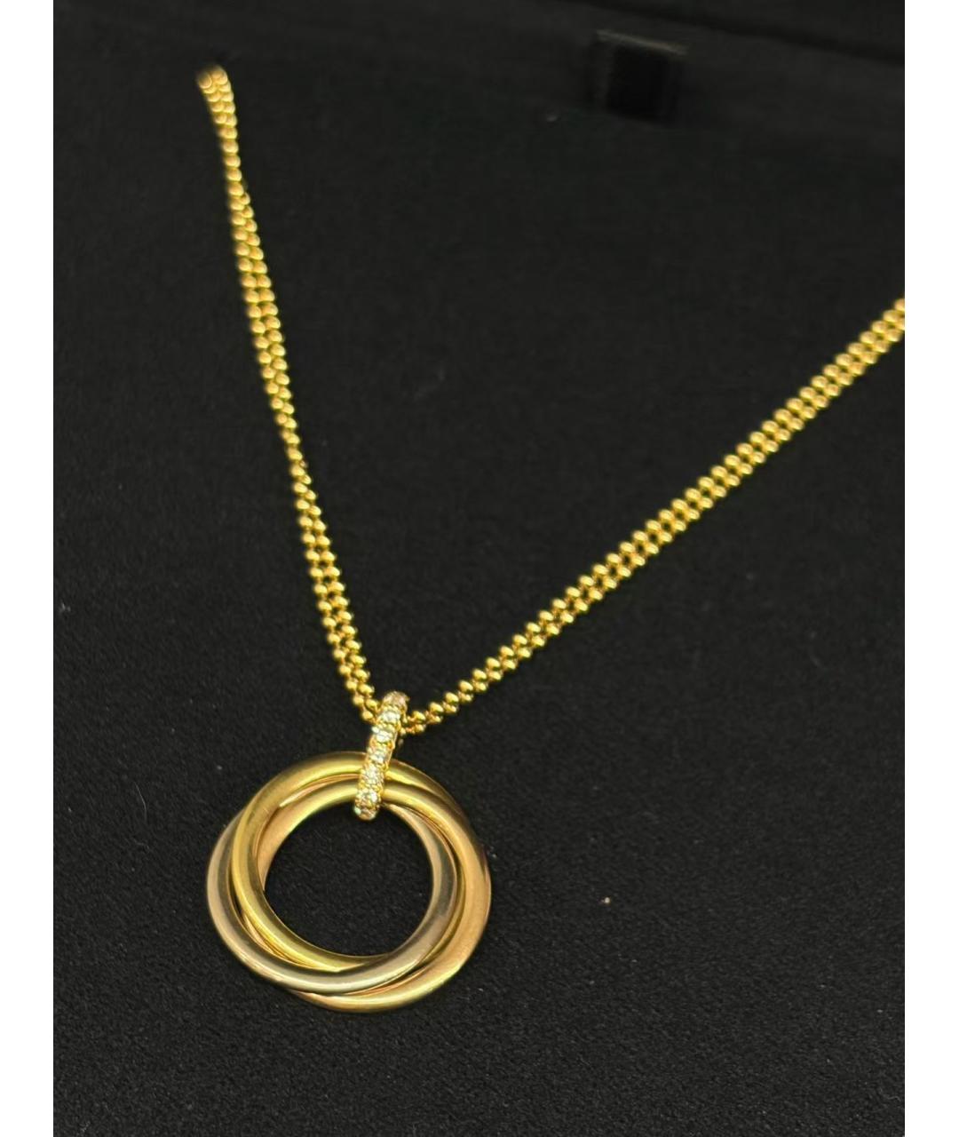 CARTIER Золотое колье из желтого золота, фото 3
