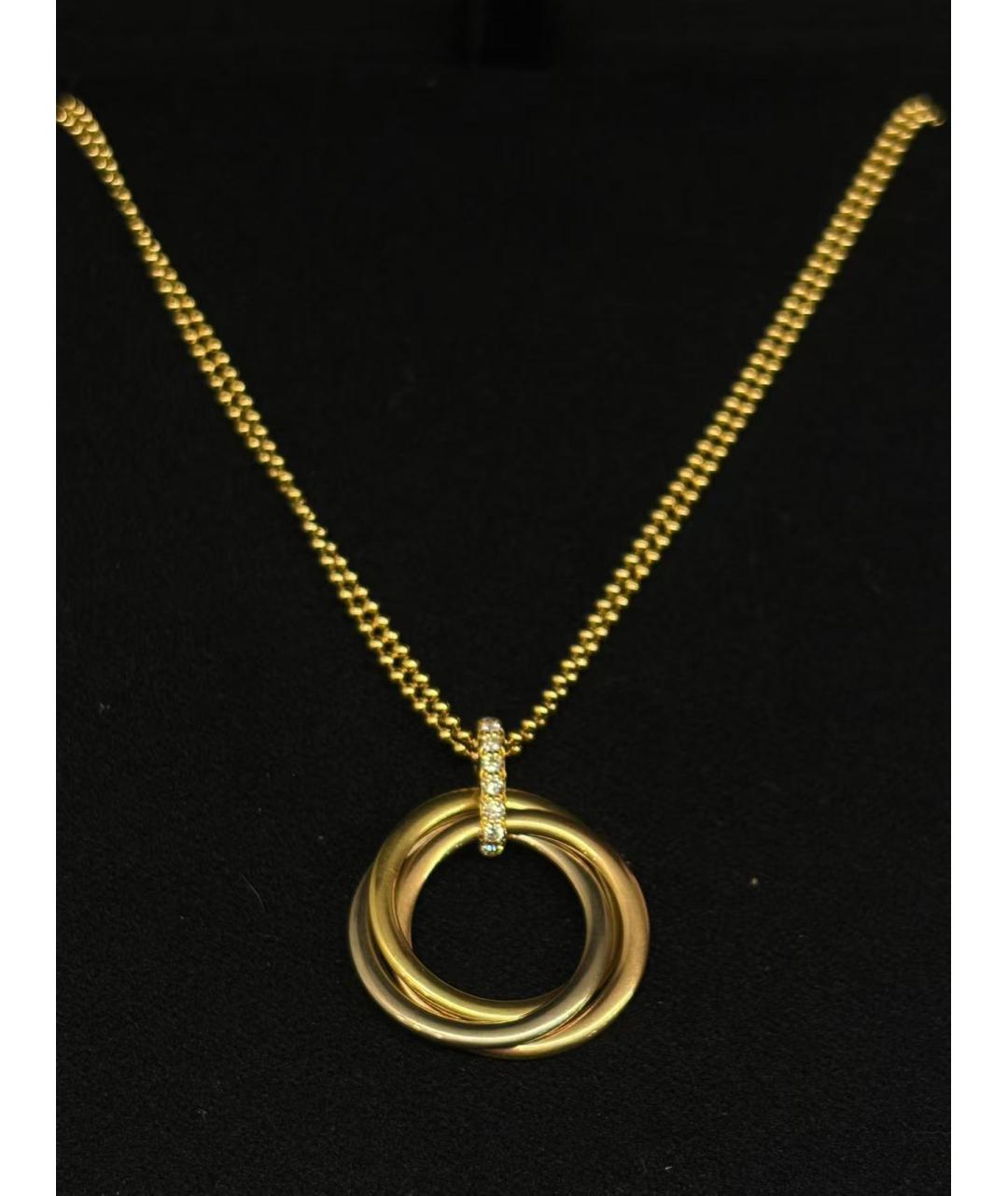 CARTIER Золотое колье из желтого золота, фото 4