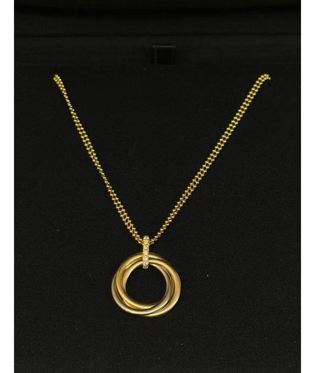 CARTIER Золотое колье из желтого золота, фото 2