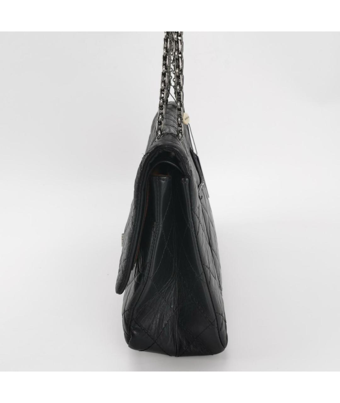 CHANEL Черная кожаная сумка через плечо, фото 2