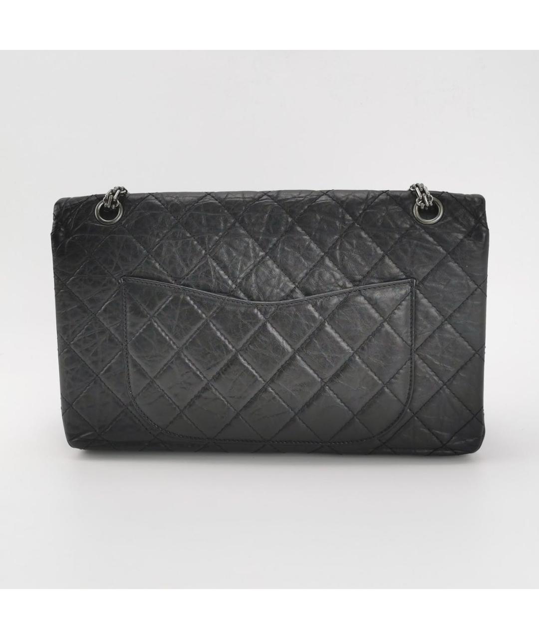 CHANEL Черная кожаная сумка через плечо, фото 3