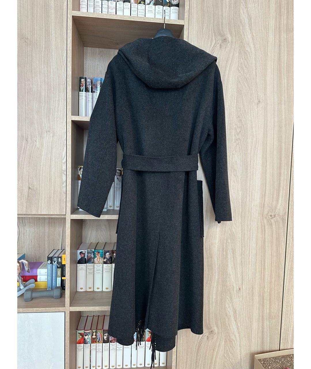 COS Серое шерстяное пальто, фото 2
