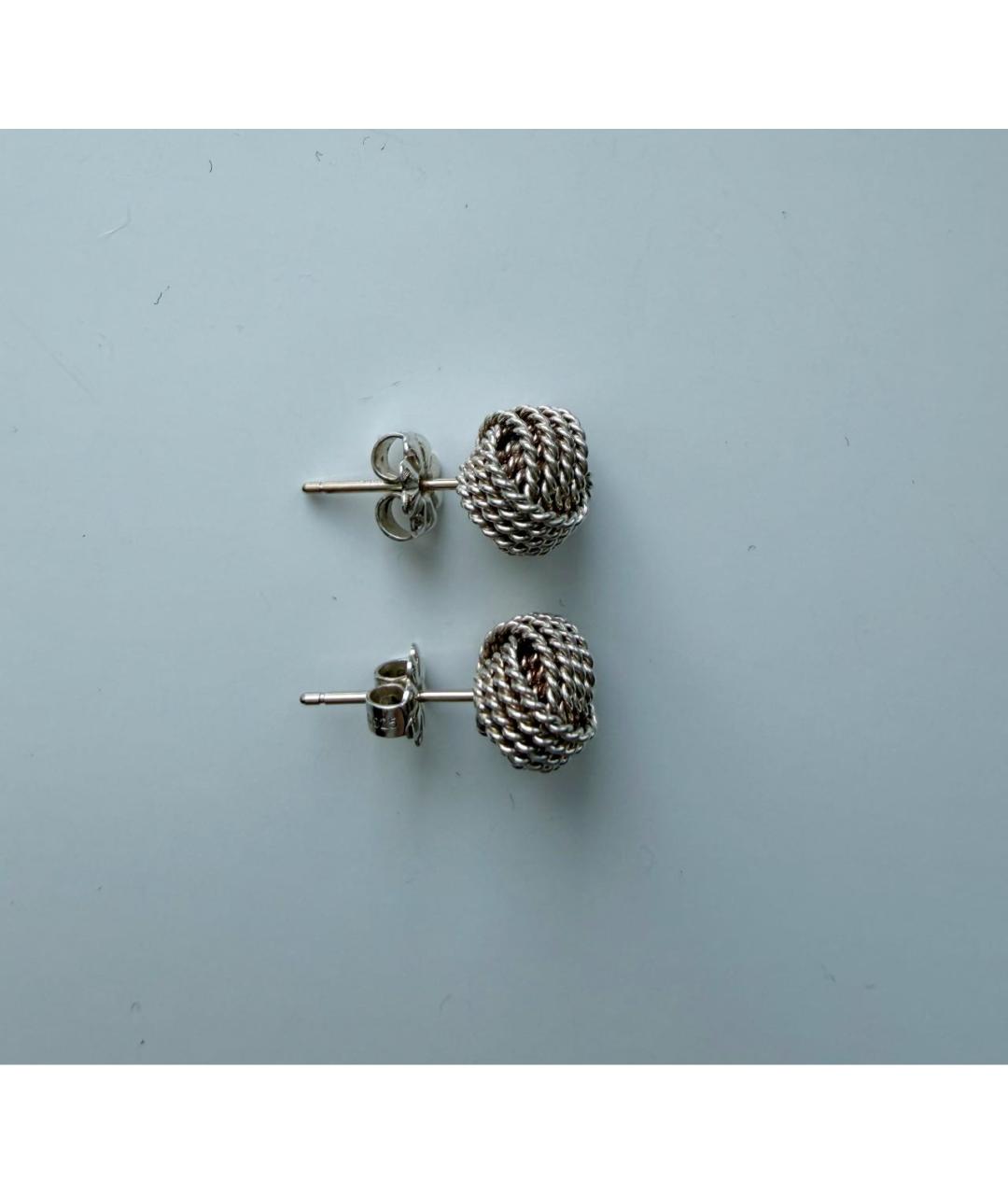 TIFFANY&CO Серебряные серебряные серьги, фото 3
