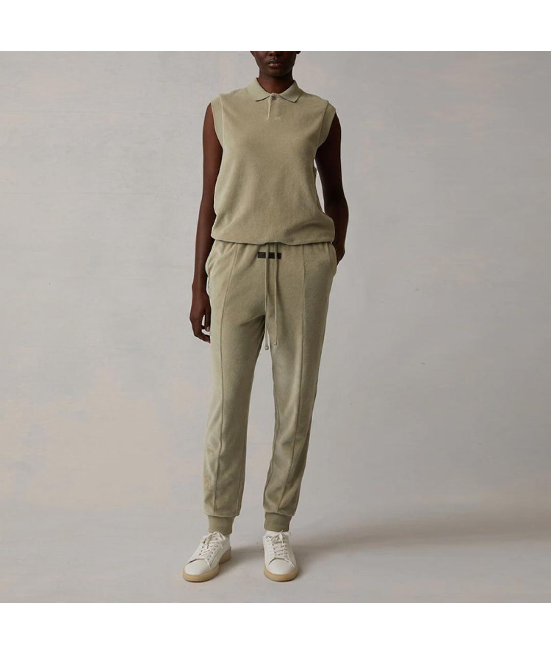FEAR OF GOD ESSENTIALS Зеленые спортивные брюки и шорты, фото 2