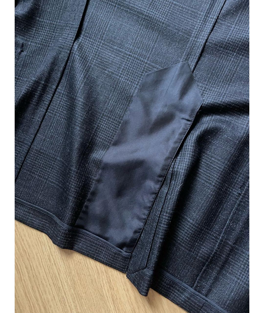 TOM FORD Синий шерстяной пиджак, фото 4