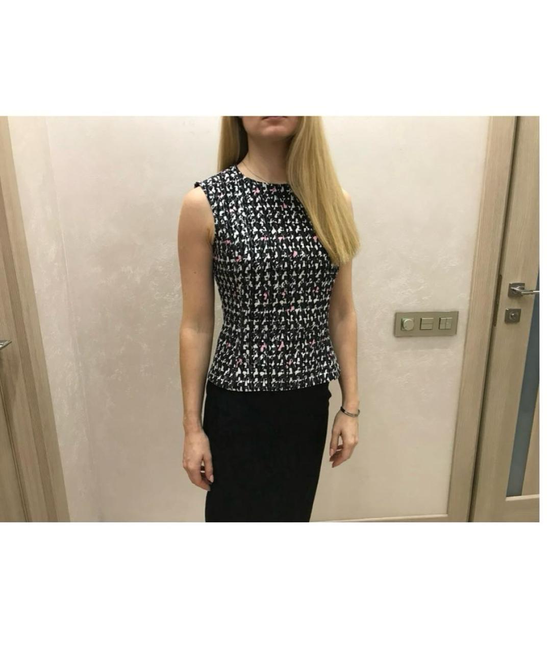 CHRISTIAN DIOR Черная полиэстеровая майка, фото 5