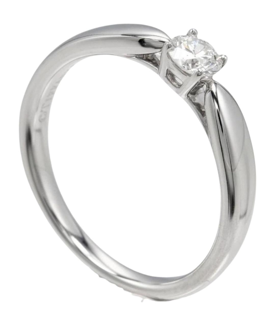 TIFFANY&CO Белое платиновое кольцо, фото 1