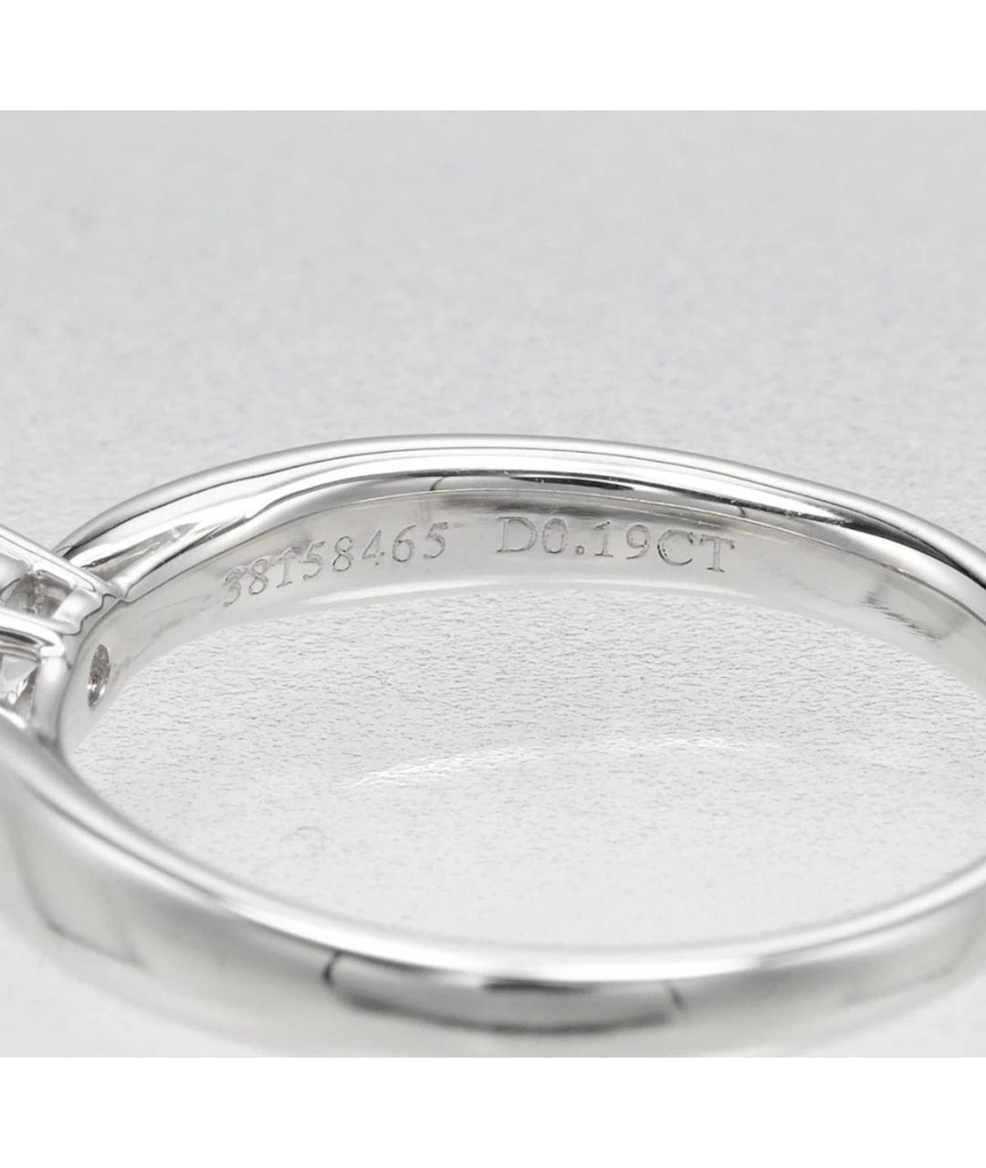 TIFFANY&CO Белое платиновое кольцо, фото 2