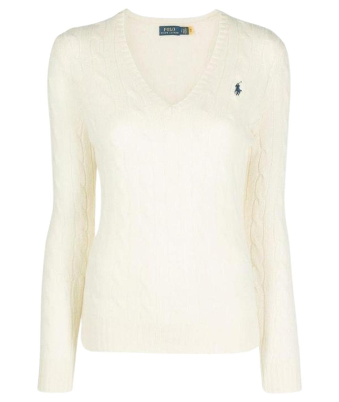 POLO RALPH LAUREN Белый джемпер / свитер, фото 1