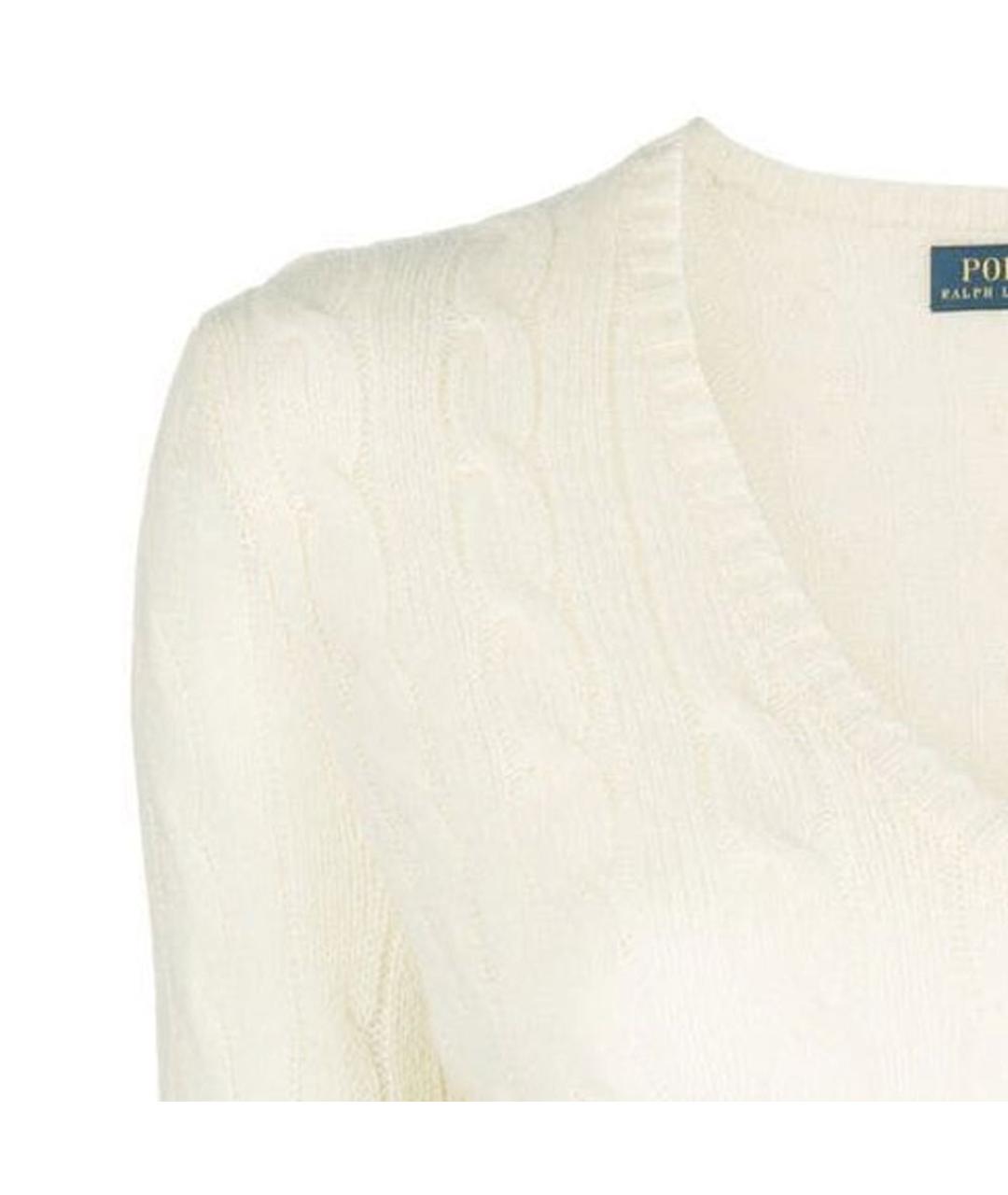 POLO RALPH LAUREN Белый джемпер / свитер, фото 5