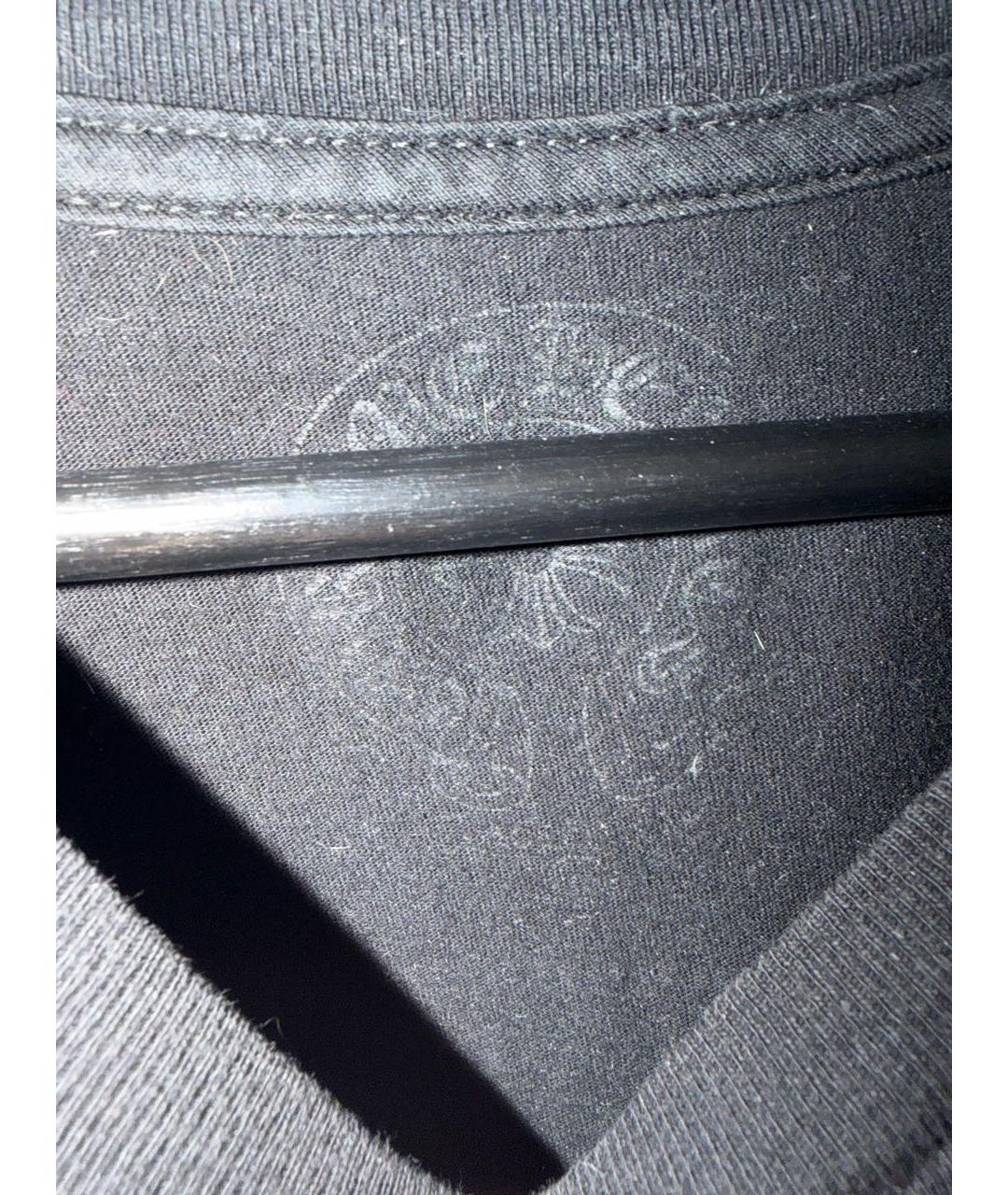 CHROME HEARTS Черная футболка, фото 3