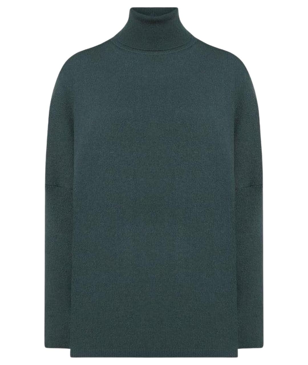 ALLUDE Зеленый шерстяной джемпер / свитер, фото 1